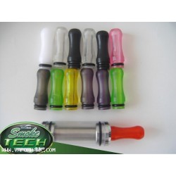 Cheapest 3ml clear Cartomizers 510 thread eGo EGO-T EGO-W LAVA TUBE electronic cigarette 30pc x 5.65 usd FREE SHIPPING