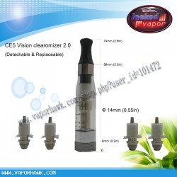 Newest exchangeable cartomizer 2ml CE5 V2.0 tank clearomizer tank 10sets x 4.2 us dollars free shipping worldwide