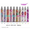 Cheap Embossed Colorful eGo Q by CE4 clearomizer and 900mAh Battery 1set x 35.8 USD free shipping