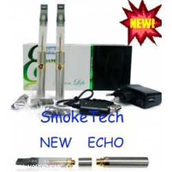 Promotion 3.5ml ECHO clearomizer eGo 1100mah electronic cigarette 1setx 36.4 USD Free Shipping