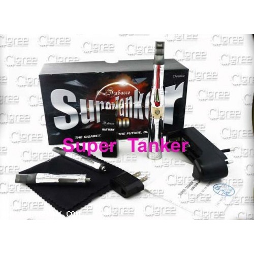 Newest 1400mAh Super tanker electronic cigarette 42.2 USD each kit FREE SHIPPING World Wide