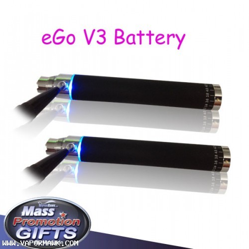 Hot eGo-V3 2.8V-4.2V Varies Voltage Electronic Cigarette Battery 900mAh 10pcs Free Shipping